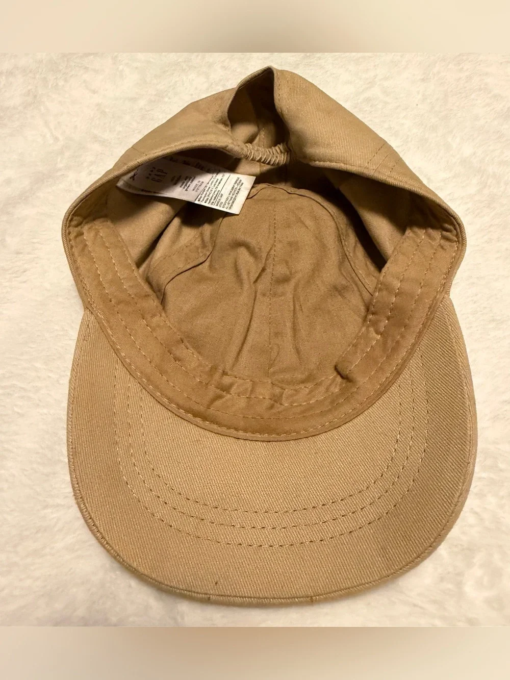 Baby Gap Toddler Khaki Logo Baseball Cap Hat XS/S